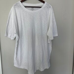 NWT GAP Crew Neck Oversized Boyfriend Tee T Shirt XL Tall